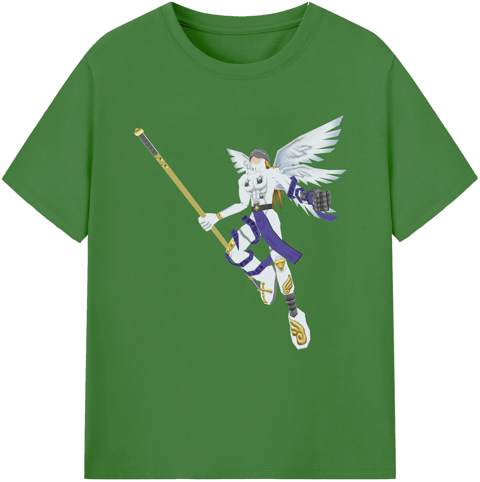 （画像用） Digimon デジタルモンスター/デジモン レディースカジュアルプリントTシャツ（綿100％）